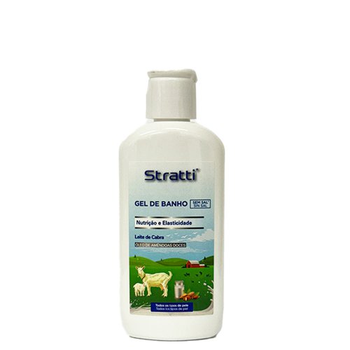 Loción Corporal Stratti Leche de Cabra, Almendras Dulces & Keratina 100ml
